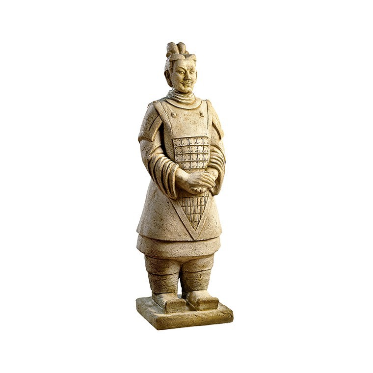 Statue guerrier chinois