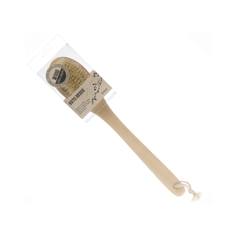 Brosse pour le dos mixte sisal-nylon