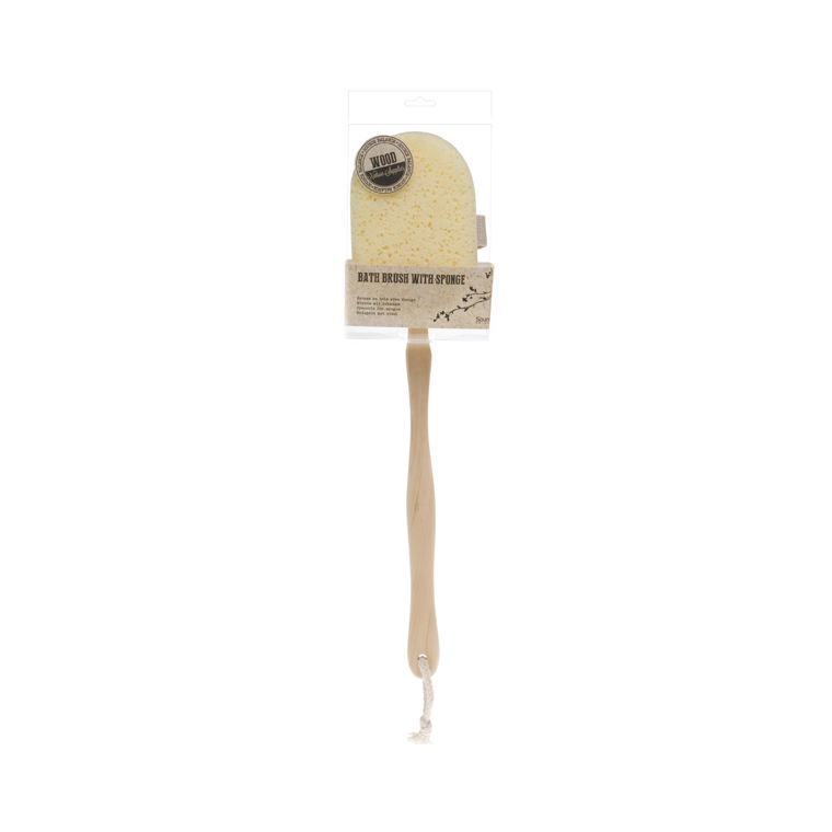 Brosse bain avec éponge