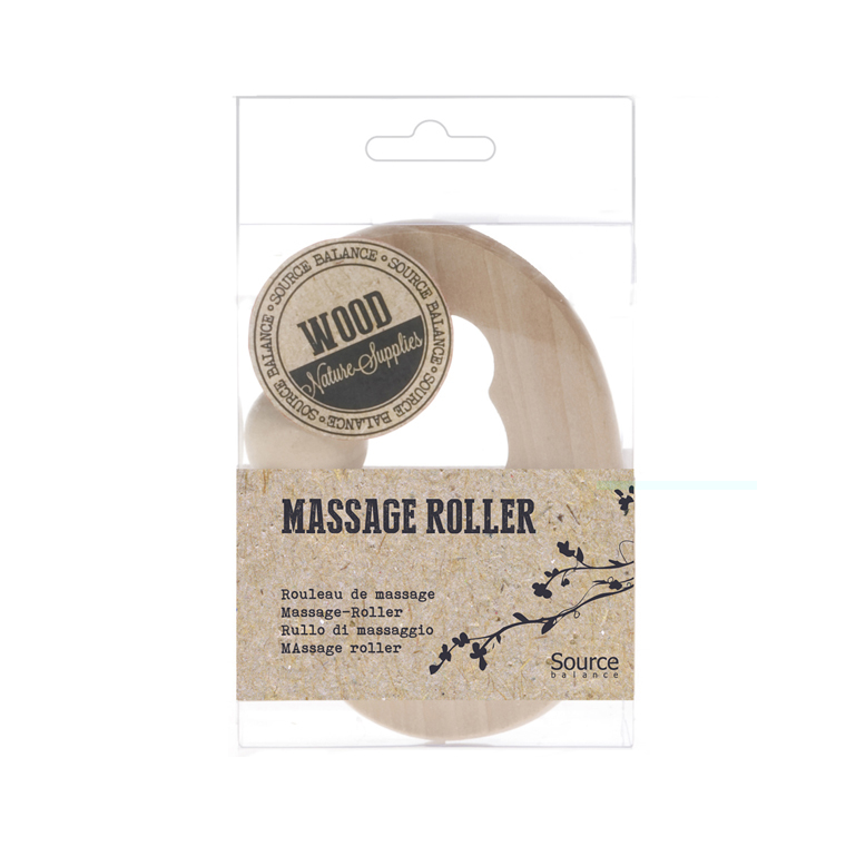 Boules de massage dos en bois