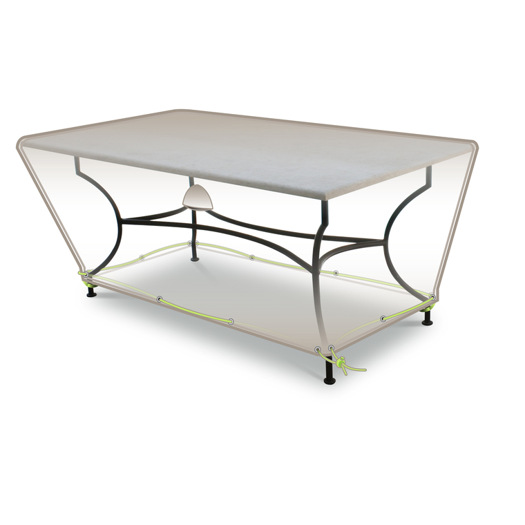 Housse pour table rectangulaire de 6 à 8 personnes