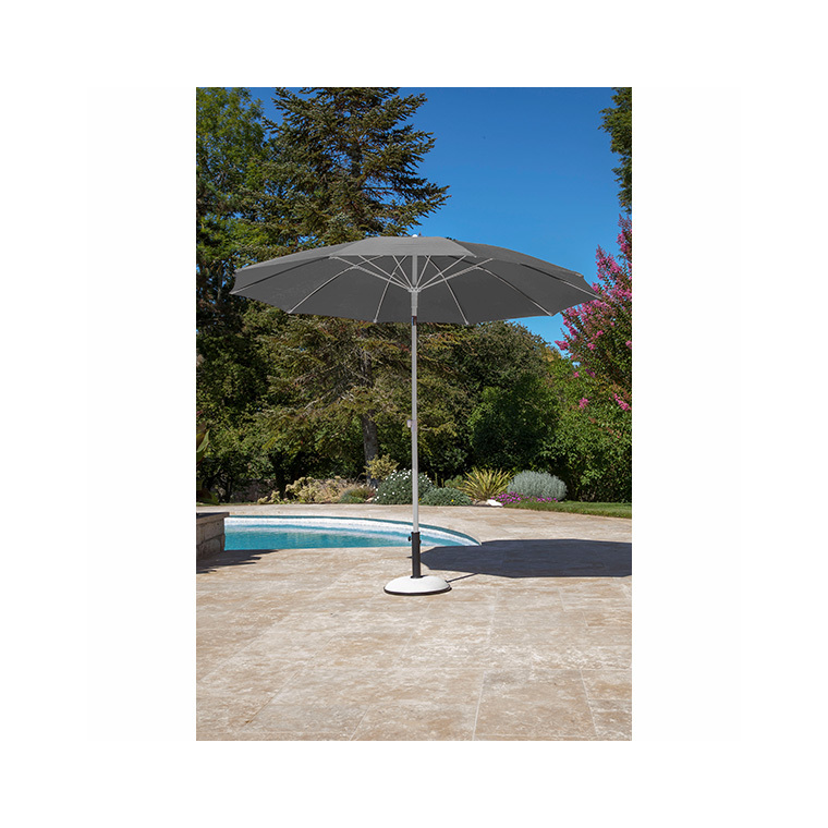 Parasol arc en ciel D 270 cm perle