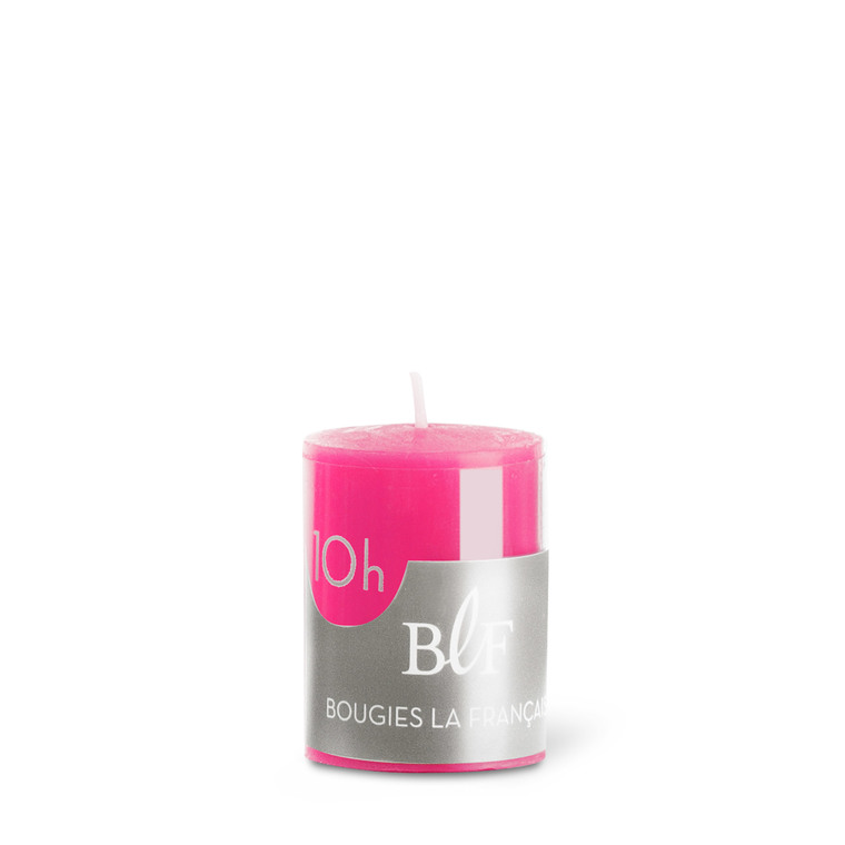 Bougie votive cylindrique 3,8x4,8 cm - Rose Pivoine