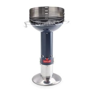 BARBECOOK Barbecue ? charbon Optima Midnight - Acier - ? 43 cm
