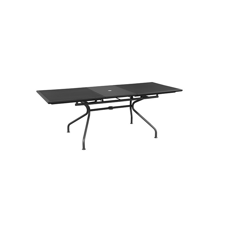 Table de jardin Athena EMU Fer ancien 160/210 x 90 x 75 cm