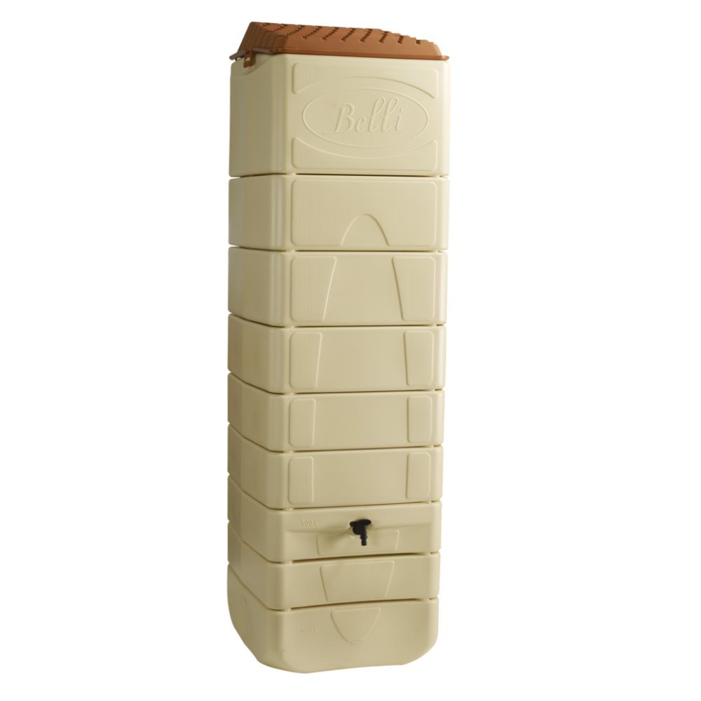 Récupérateur d'eau mural BELLIJARDIN  beige 650 L