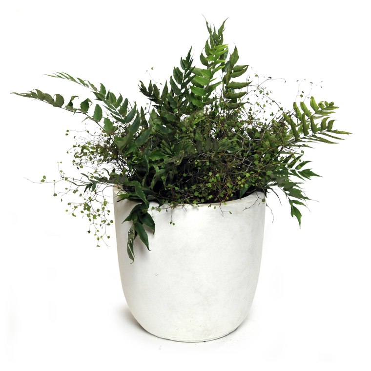 Pot rond GENEVE D.42xH.41 Sable