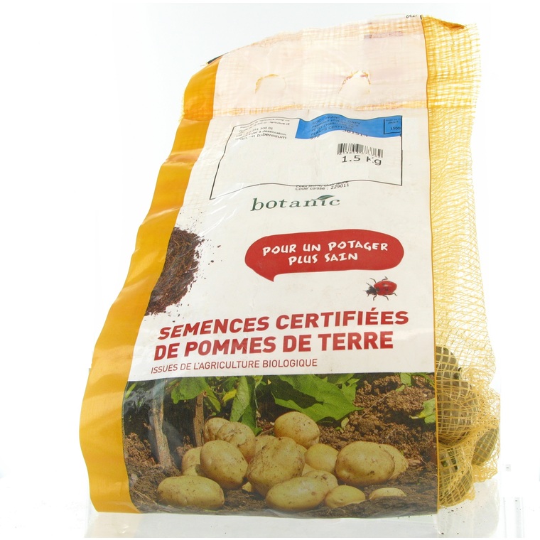 Pommes de terre Sirtema bio calibre 0001, 1,5 kg