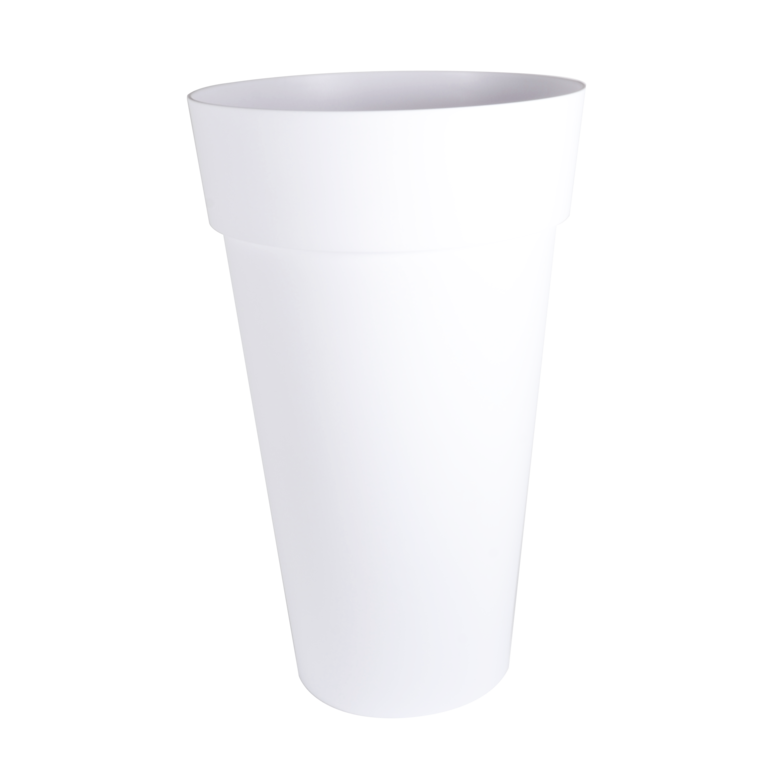 Vase haut Toscane XXL Blanc D48 x H80