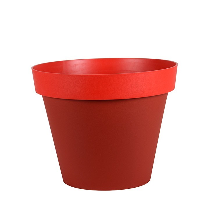 Pot STYLE piment-coquelicot Ø.60 cm x H47 cm