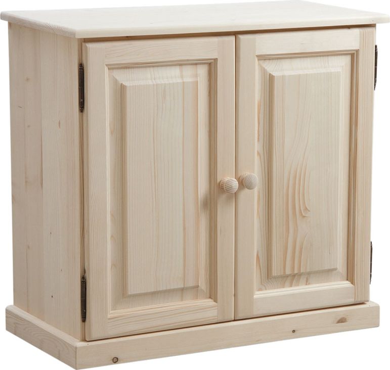 Meuble à chaussures 3 étagères 1 tiroir en bois brut