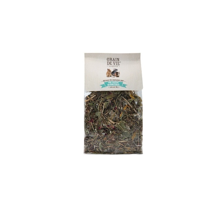 Mélange des montagnes pour petits mammifères Grain de Vie - 140 g