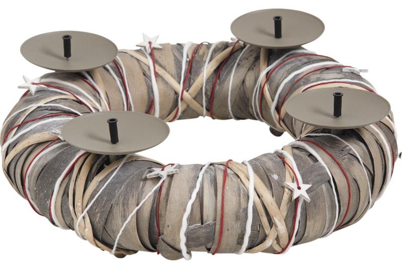 Couronne bougies centre de table