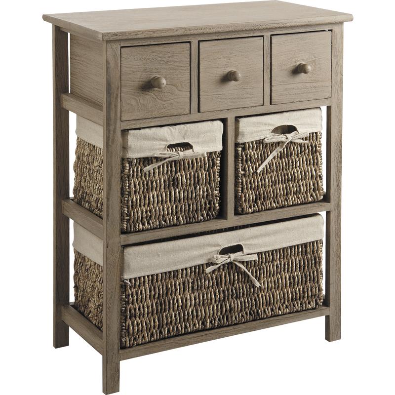 Commode 6 tiroirs Campana