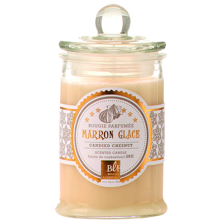 Bougie Bonbonnière Marron Glacé petit modèle