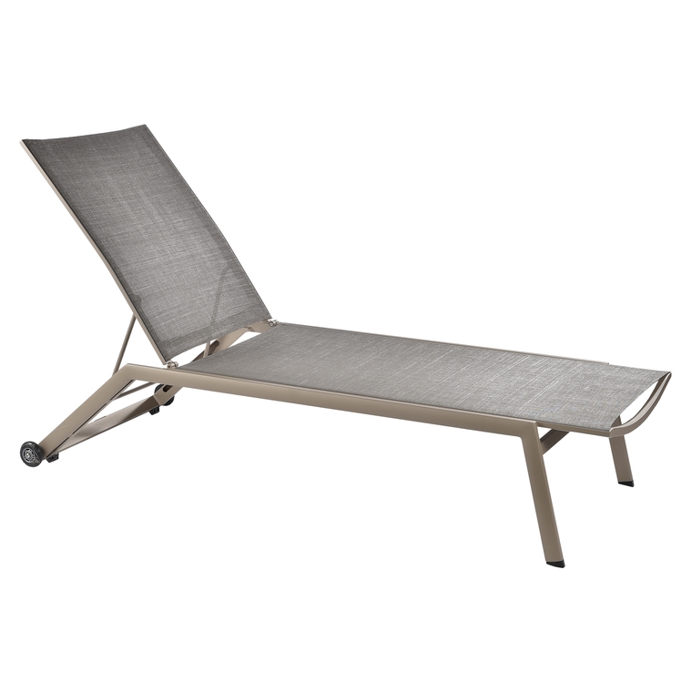 Bain de soleil AGATE textilène champagne