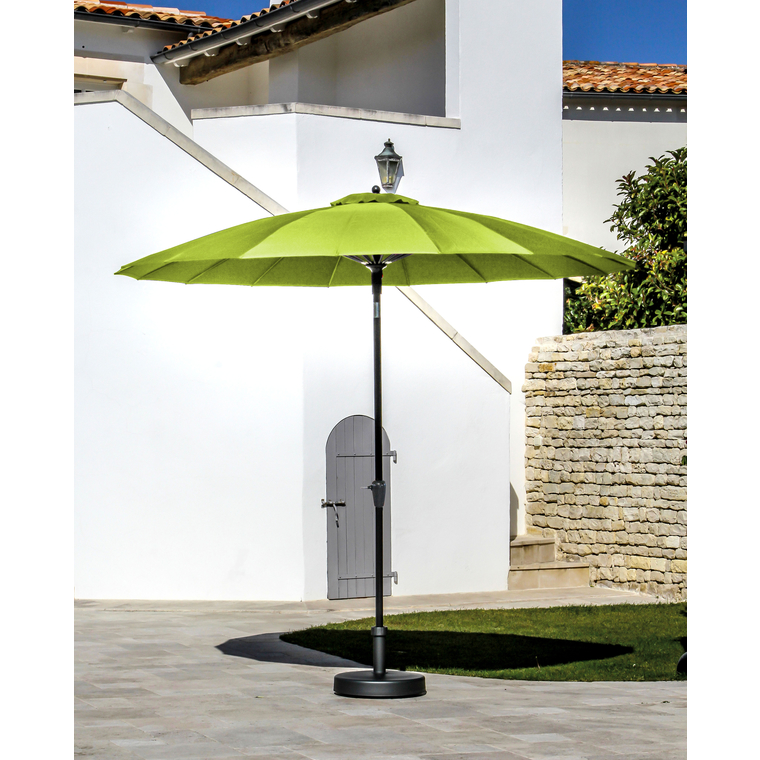 Parasol PAGODE à manivelle Ø3 m lemon