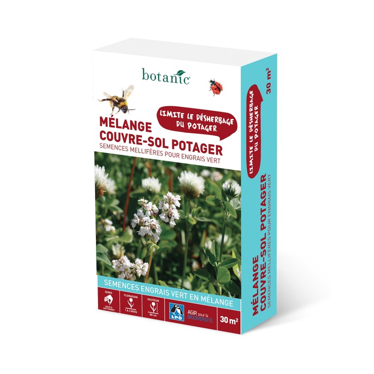 Mélange couvre sol potager 30 m²
