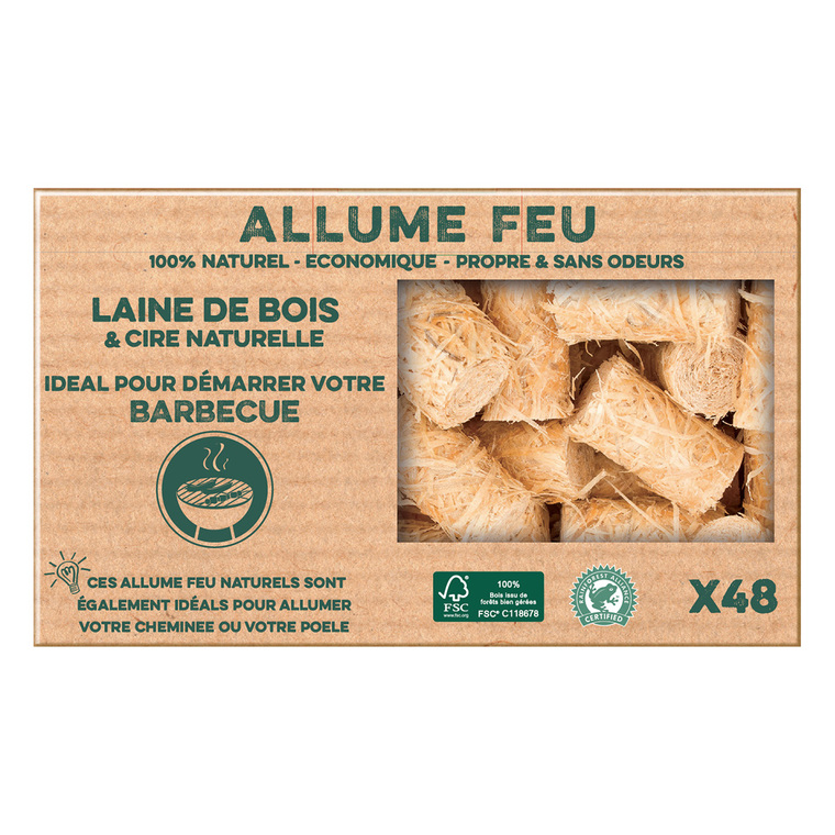 Laine de bois x48