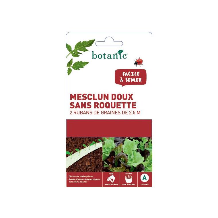 Ruban  mesclun doux sans roquette