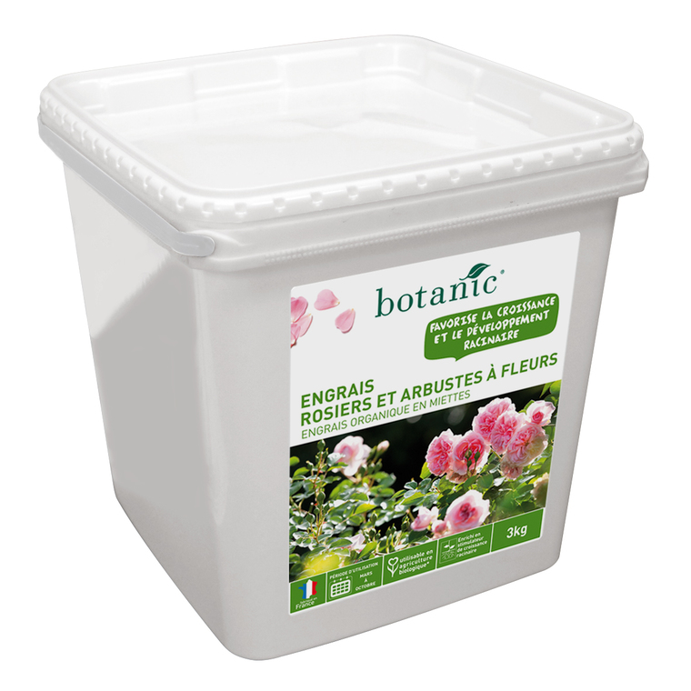 Engrais rosiers et arbustes à fleurs 3kg