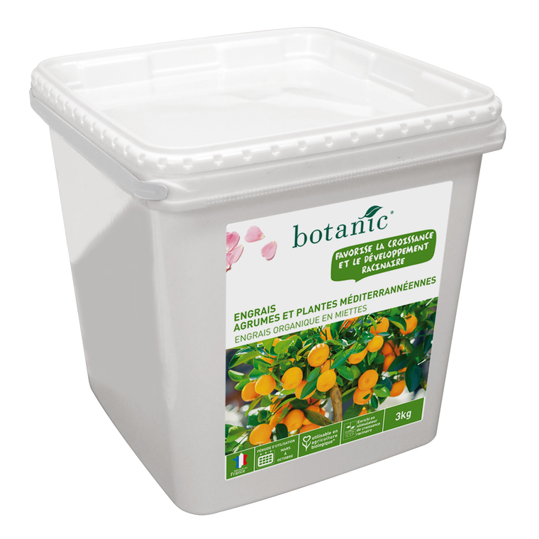 Engrais agrumes, plantes méditerranéennes 3kg