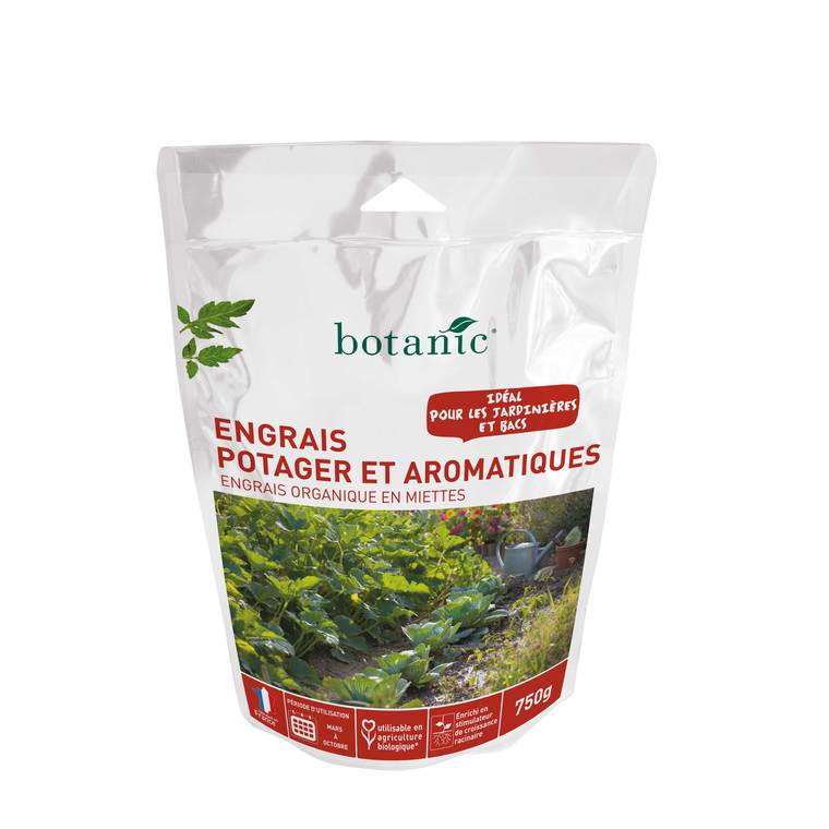 Engrais potager et aromatiques 750g