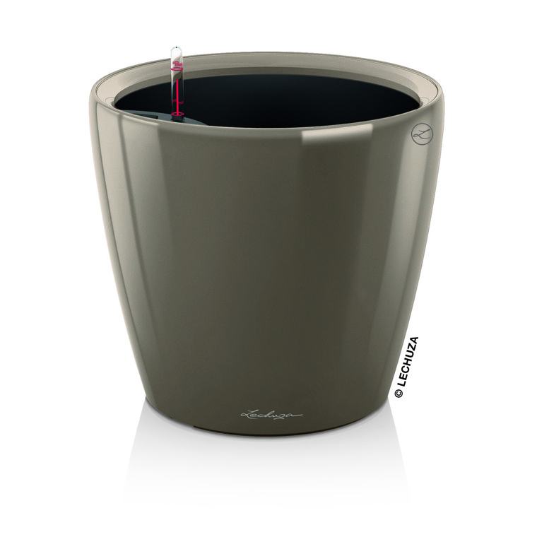 Pot à réserve d'eau Classico Taupe Ø.43 x H.40 cm