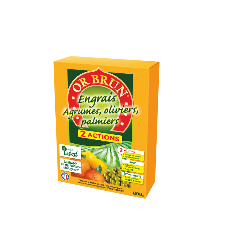 Engrais 2A oliviers et agrumes 800 g