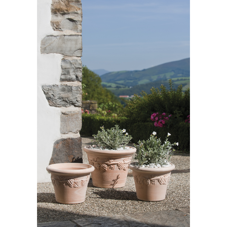 Pot Cuvier raisin naturel  H 28 x Ø 37 cm
