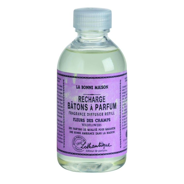 Recharge pour bâtons à parfum aux Fleurs des champs - 200 ml