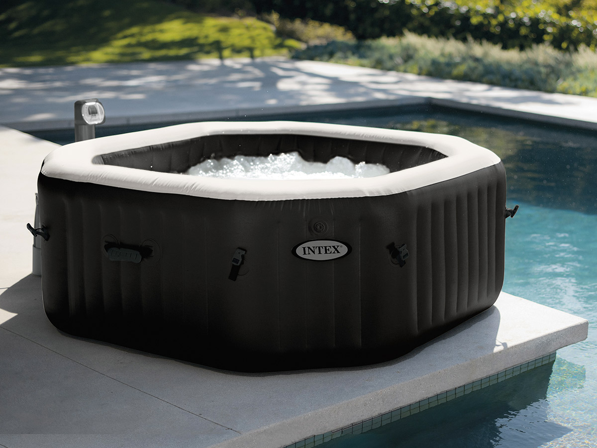 Spa gonflable PureSpa octogonal Bulles + Jets 6 places - Intex