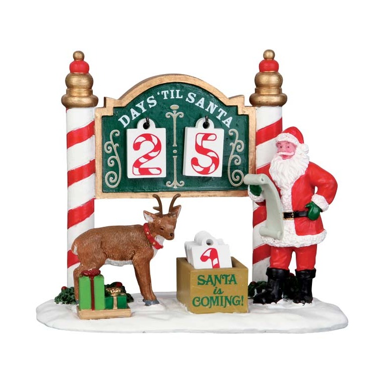 Compte à rebours de Noël 12.2 x 7.8 x 10.5 cm