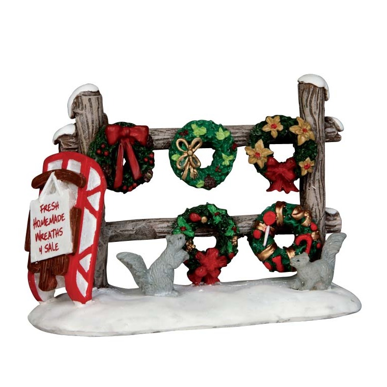 Barrière décorée pour Noël 9 x 4.2 x 6.5 cm