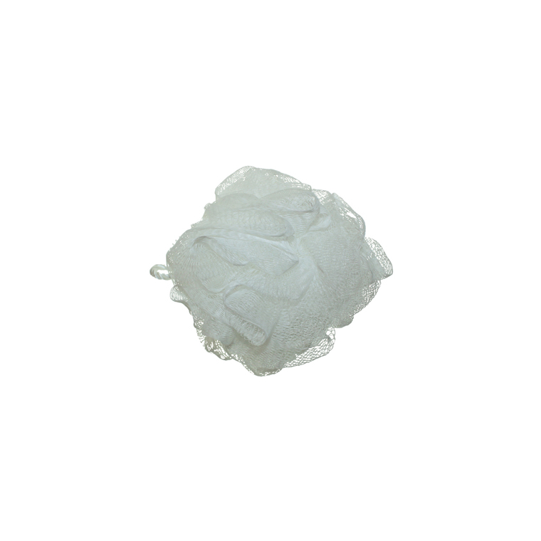Eponge de bain blanche