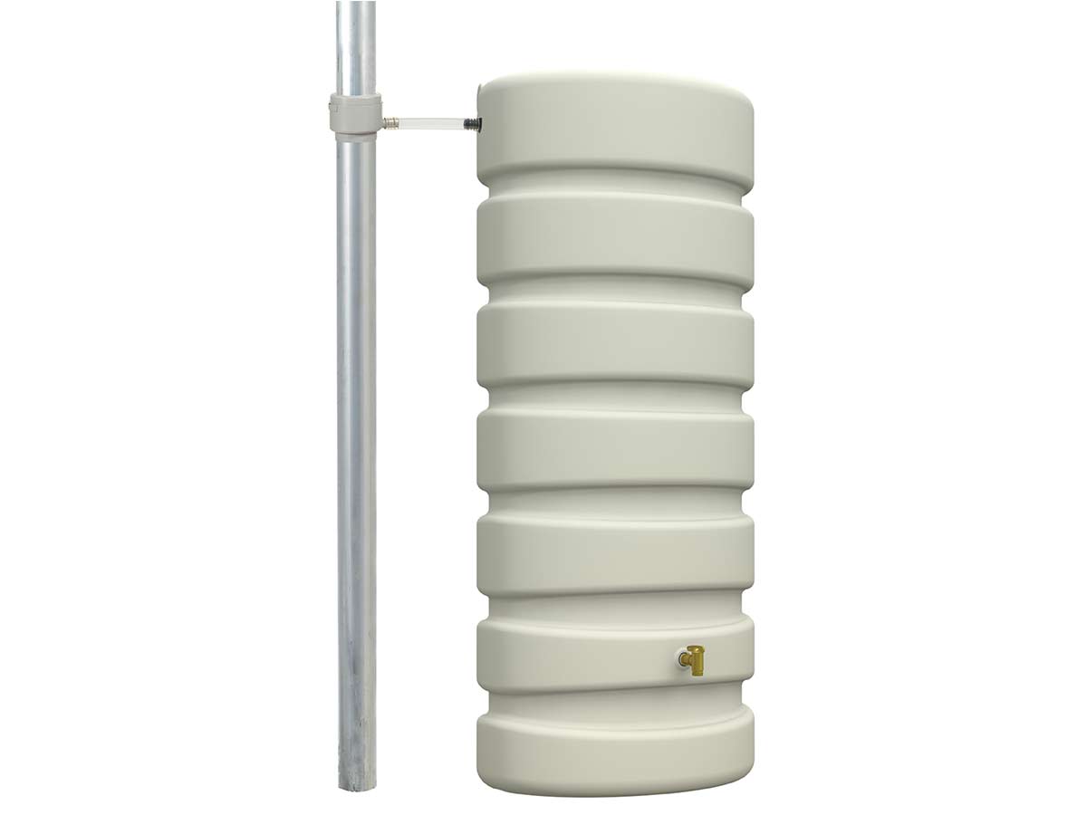 Récupérateur d'eau de pluie 650L Sable