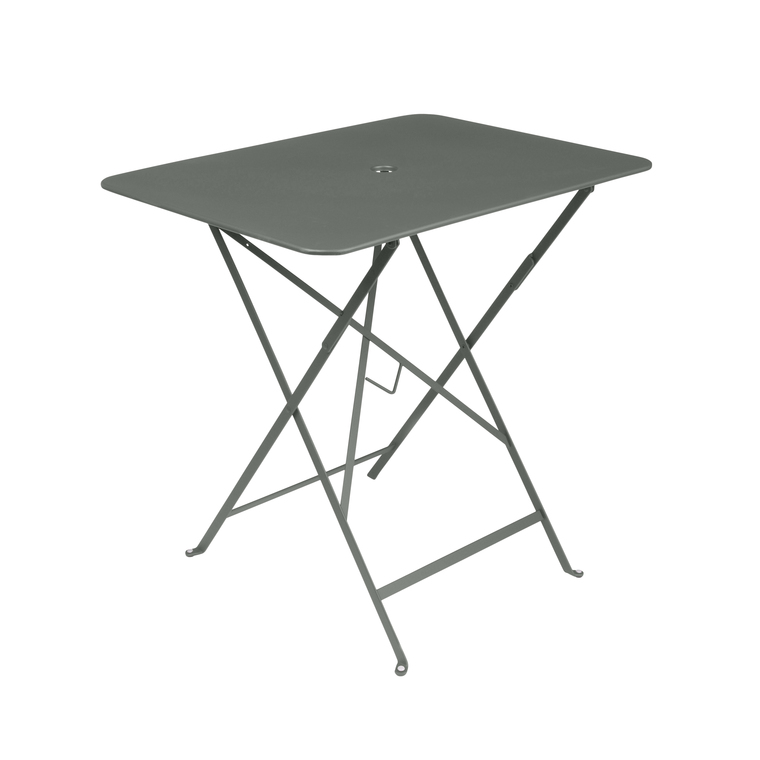 Table basse pliante rectangulaire couleur romarin L77xl57xh74