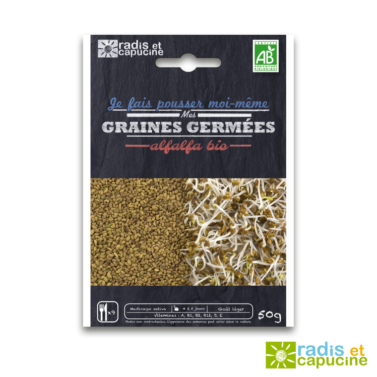 Graines à germer Alfalfa Bio