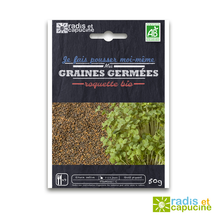 Graines à germer Roquette Bio