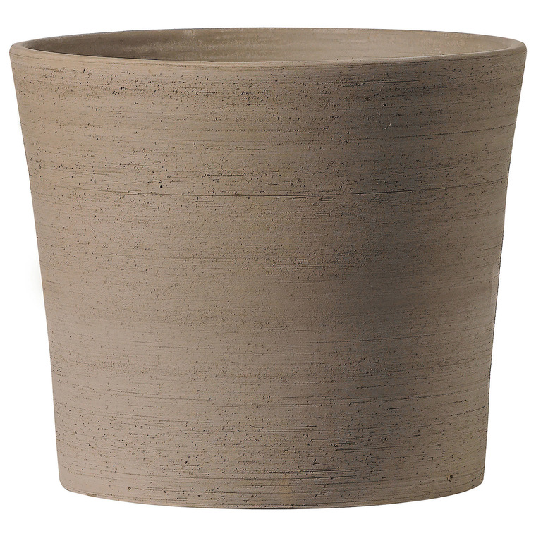 Pot Cilindrico Primitivo Grafite en terre cuite - D.30 x H26