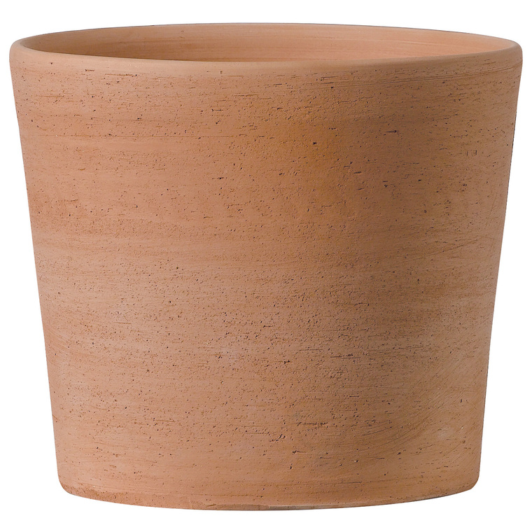 Pot Cilindrico Primitivo White en terre cuite - D.30 x H26