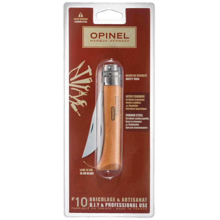 Couteau n°10 en acier au carbone Opinel