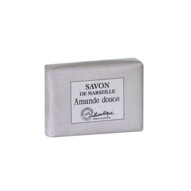 Savon de Marseille emballé à l’Amande Douce – 100 gr