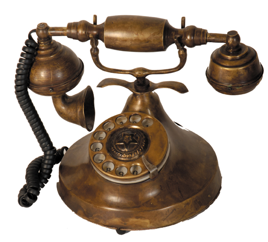 Téléphone vintage décoratif