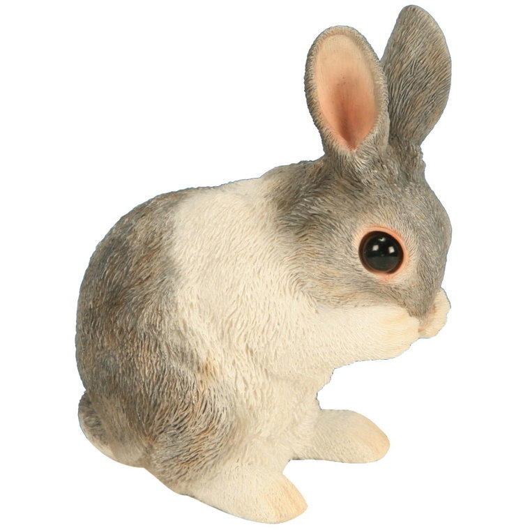 Lapereau museau 2 tons gris 12 cm