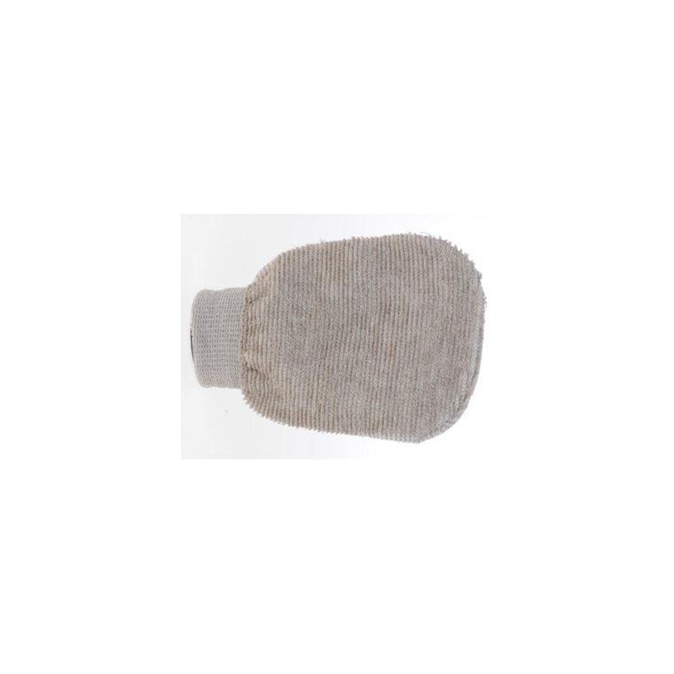 Gant de massage bambou et lin