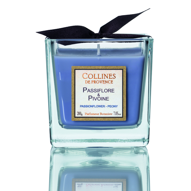 Bougie Parfumée 200 g Passiflore Pivoine