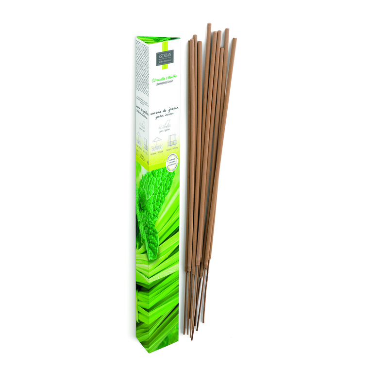 Encens de Jardin à la citronnelle et à la menthe Esteban