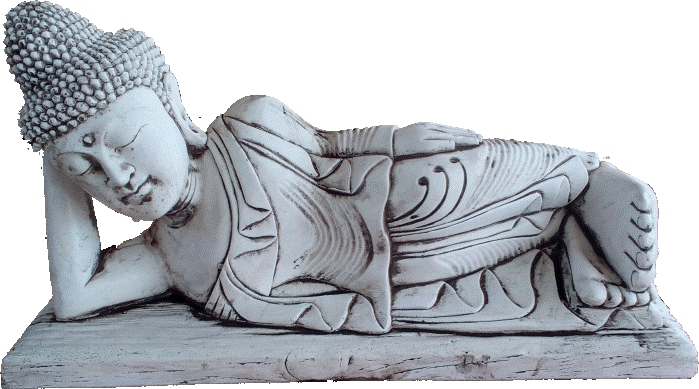 Statue Bouddha Parinirvana