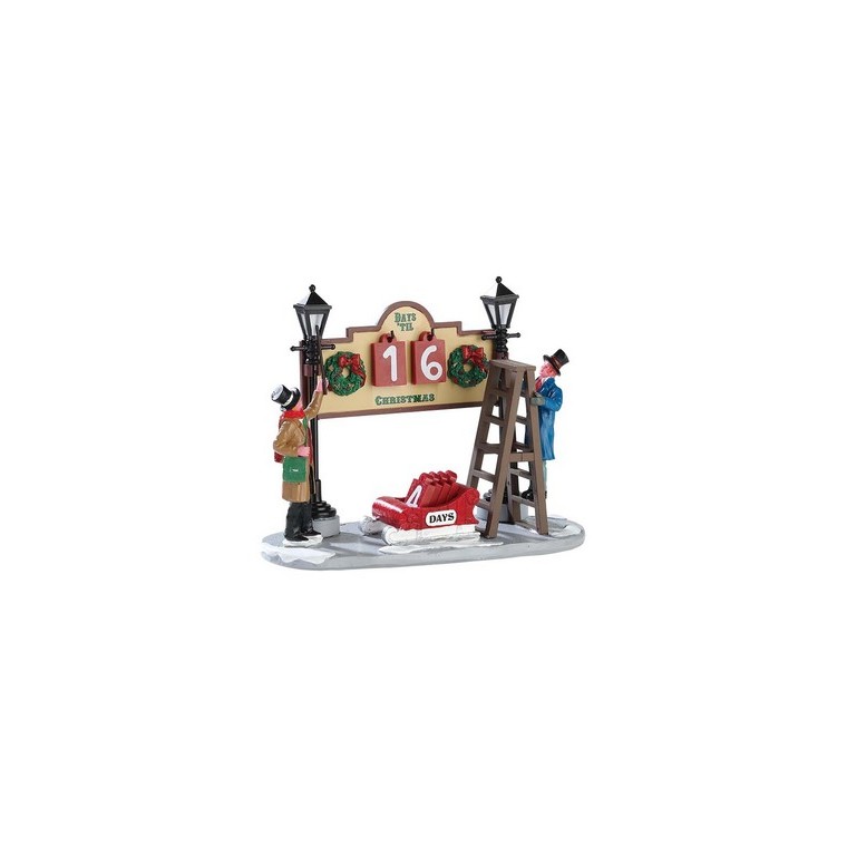 Pièce de table Le Décompte de Noël